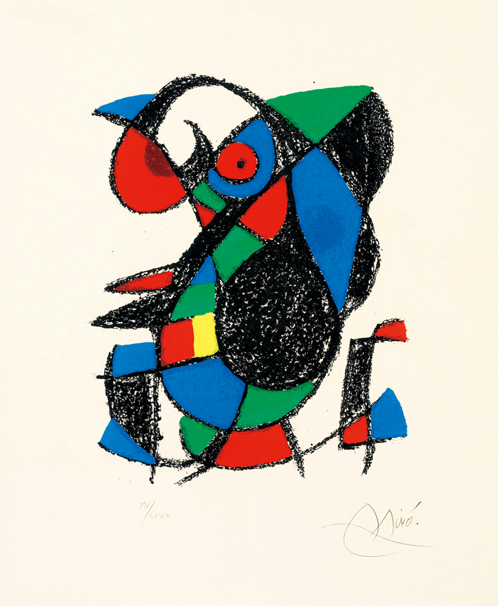  胡安·米罗 Joan Miró ——第二光刻